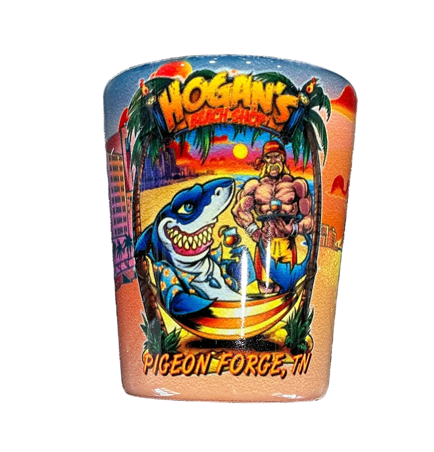 Shark Hammock Shot Glass - Image 3