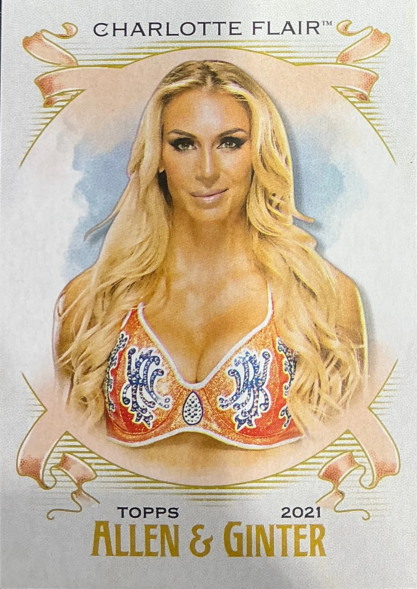 Topps Charlotte Flair Trading Card